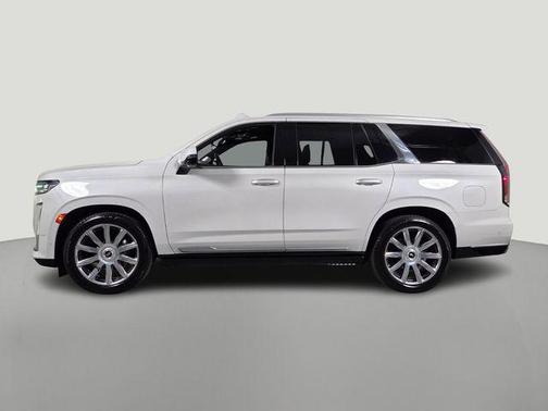Crystal White 2021 Cadillac Escalade Premium Luxury Platinum