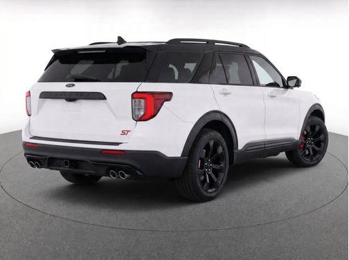 Star White Metallic Tri-Coat 2020 Ford Explorer ST