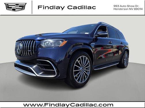 Lunar Blue Metallic 2021 Mercedes-Benz AMG GLS 63 Base