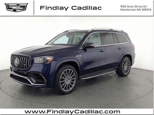 Lunar Blue Metallic 2021 Mercedes-Benz AMG GLS 63 Base