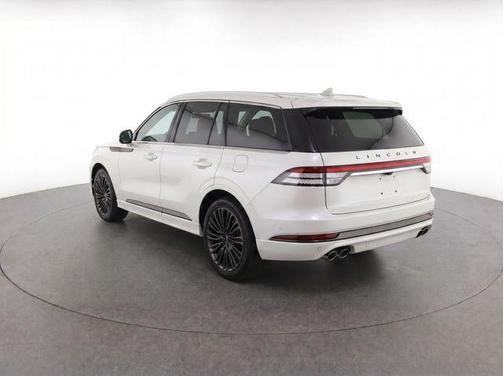 Pristine White Metallic Tri-Coat 2020 Lincoln Aviator Black Label AWD