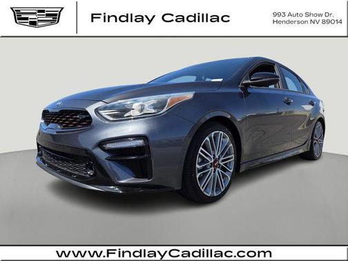 Gravity Gray 2021 Kia Forte GT