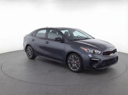 Gravity Gray 2021 Kia Forte GT