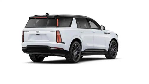 Vibrant White Tricoat 2026 Cadillac Escalade IQL Premium Sport