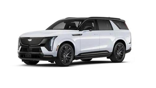 Vibrant White Tricoat 2026 Cadillac Escalade IQL Premium Sport