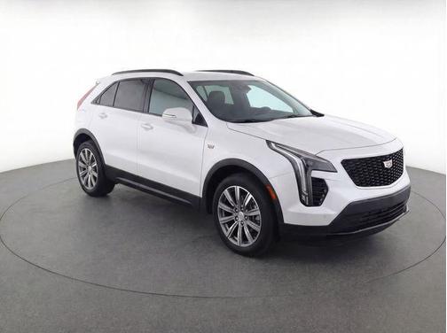 Crystal White Tricoat 2023 Cadillac XT4 Sport