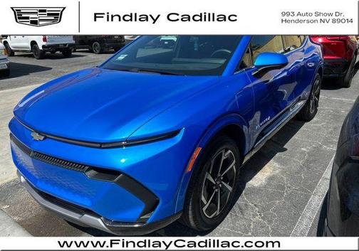 Riptide Blue Metallic 2024 Chevrolet Equinox EV 2LT