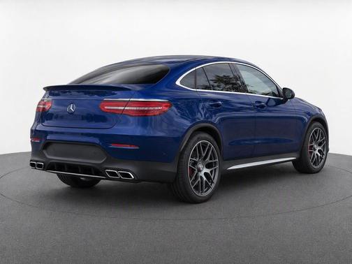 Brilliant Blue Metallic 2018 Mercedes-Benz AMG GLC 63 S 4MATIC Coupe