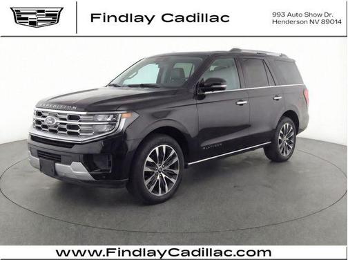Agate Black Metallic 2025 Ford Expedition Platinum