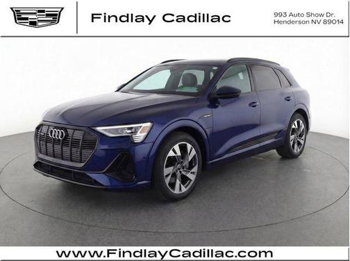 Navarra Blue Metallic 2022 Audi e-tron Sportback S line Premium