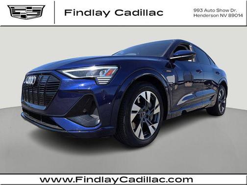 Navarra Blue Metallic 2022 Audi e-tron Sportback S line Premium