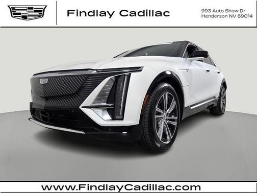 Crystal White Tricoat 2025 Cadillac LYRIQ V