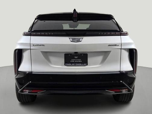 Crystal White Tricoat 2025 Cadillac LYRIQ V