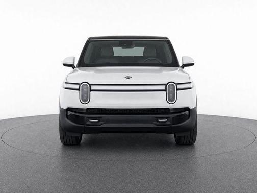 Glacier White 2025 Rivian R1S Adventure