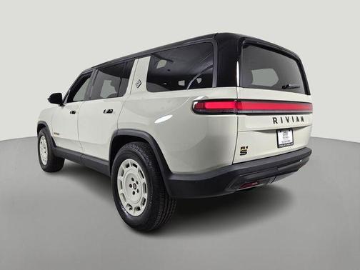 Glacier White 2025 Rivian R1S Adventure