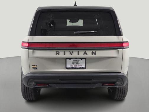 Glacier White 2025 Rivian R1S Adventure