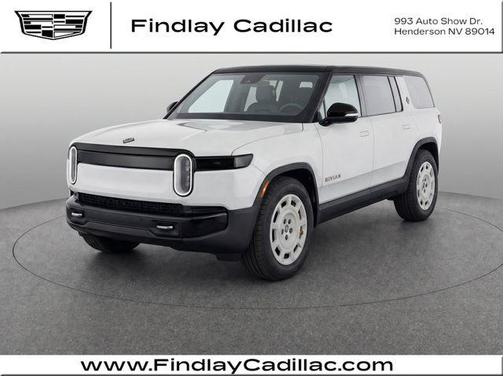 Glacier White 2025 Rivian R1S Adventure