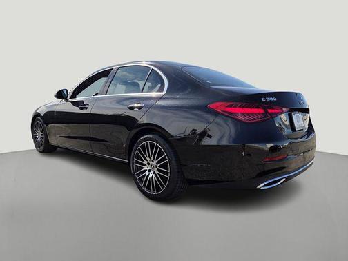 Black 2025 Mercedes-Benz C-Class C 300 4MATIC
