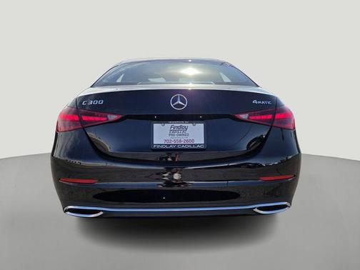 Black 2025 Mercedes-Benz C-Class C 300 4MATIC