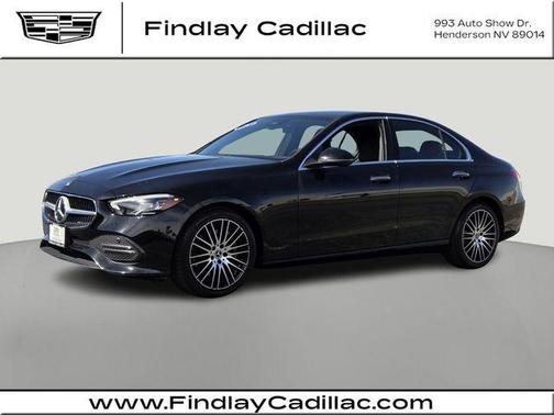 Black 2025 Mercedes-Benz C-Class C 300 4MATIC