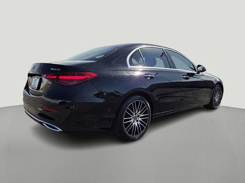 Black 2025 Mercedes-Benz C-Class C 300 4MATIC