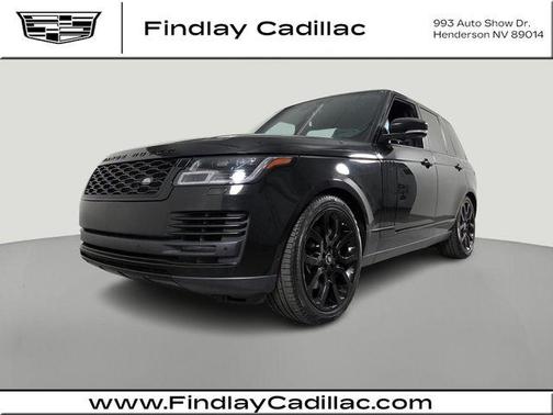 Santorini Black Metallic 2020 Land Rover Range Rover P525 HSE SWB