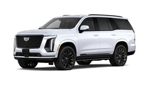 Vibrant White Tricoat 2026 Cadillac Escalade Sport Platinum