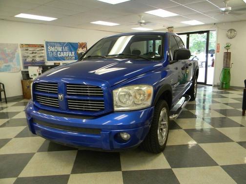 Electric Blue Pearlcoat 2007 Dodge Ram 1500 SLT Quad Cab