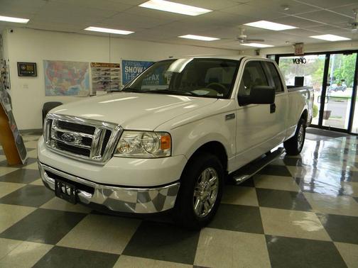 White 2008 Ford F-150 XLT SuperCab