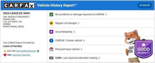 2024 Lexus ES 300h Base