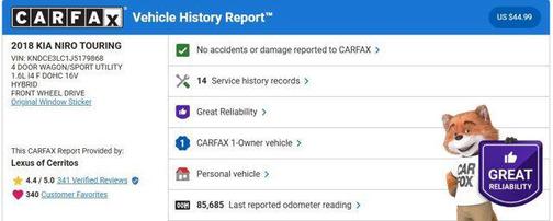 2018 Kia Niro Touring