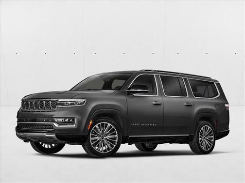 Baltic Gray Metallic Clearcoat 2024 Jeep Grand Wagoneer L Series III Obsidian 4x4