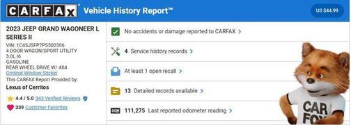 2023 Jeep Grand Wagoneer L Series II 4x4