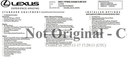 2023 Lexus GX 460 Premium
