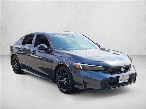 Meteorite Gray Metal 2025 Honda Civic Sport
