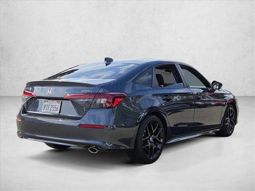 Meteorite Gray Metal 2025 Honda Civic Sport