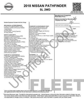 2018 Nissan Pathfinder SL