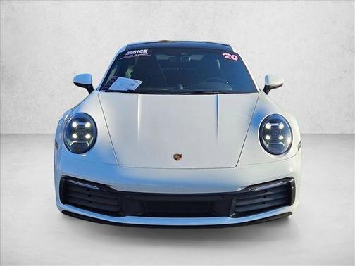 White 2020 Porsche 911 Carrera