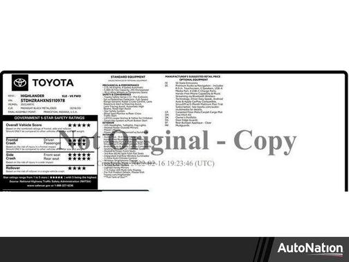 2022 Toyota Highlander XLE