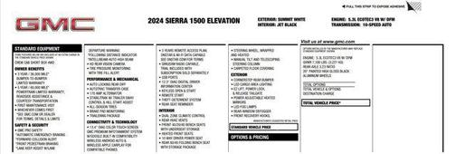 2024 GMC Sierra 1500 Elevation