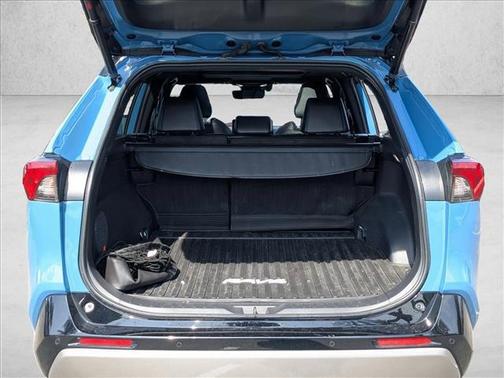 Cavalry Blue/Midnigh 2023 Toyota RAV4 Hybrid SE