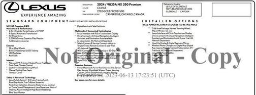2024 Lexus NX 350 Premium