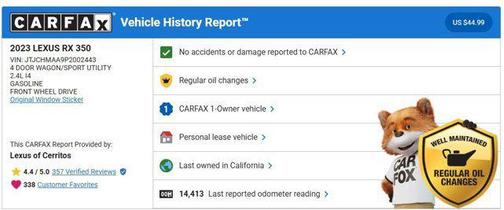 2023 Lexus RX 350 Premium Plus