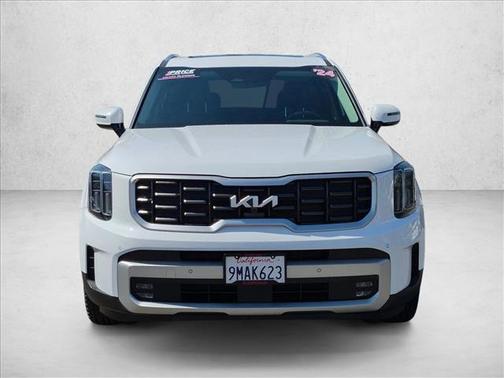 Glacial White Pearl 2024 Kia Telluride SX