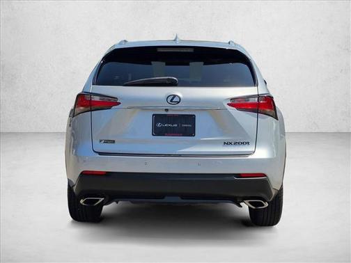 Silver Lining Metallic 2017 Lexus NX 200t F Sport