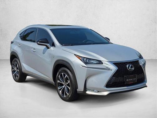 Silver Lining Metallic 2017 Lexus NX 200t F Sport