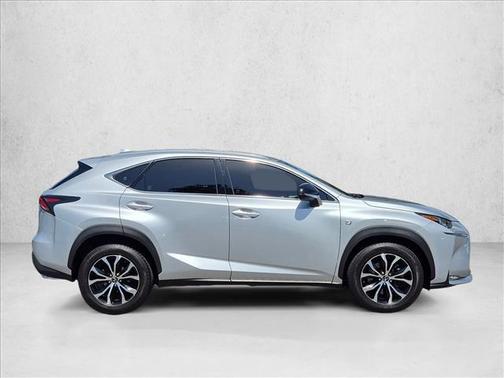Silver Lining Metallic 2017 Lexus NX 200t F Sport