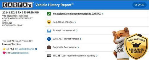 2024 Lexus RX 350 Premium