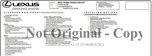 2023 Lexus GX 460 Premium
