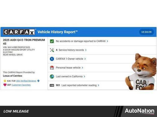 2025 Audi Q4 e-tron Premium 45 RWD